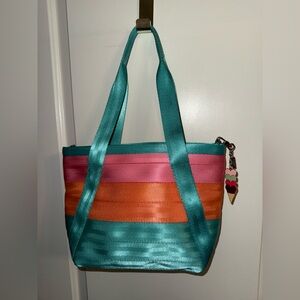 Harveys Rainbow Sherbet Little Boat Tote